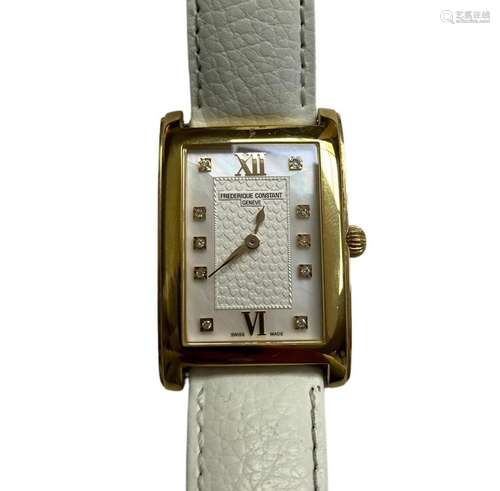 Frédérique Constant<br />
Classics Lady rectangle