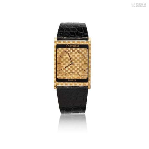 ETERNA LINEA "DELIRIUM" EXTRA-FLAT IN GOLD, 80s