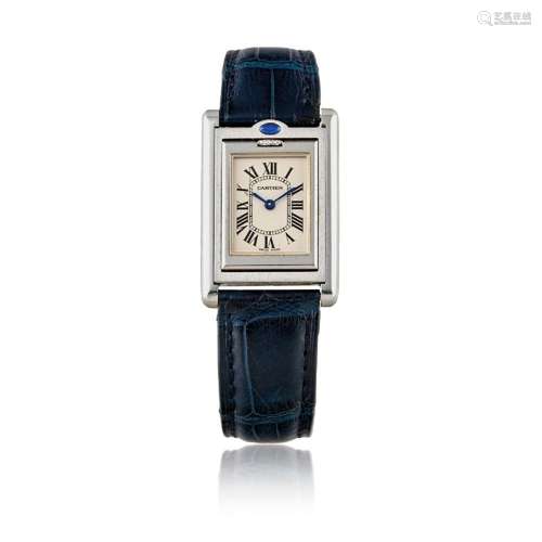 CARTIER TANK BASCULANTE REF. 2386 WITH BOX AND PAPERS, SOLD ...