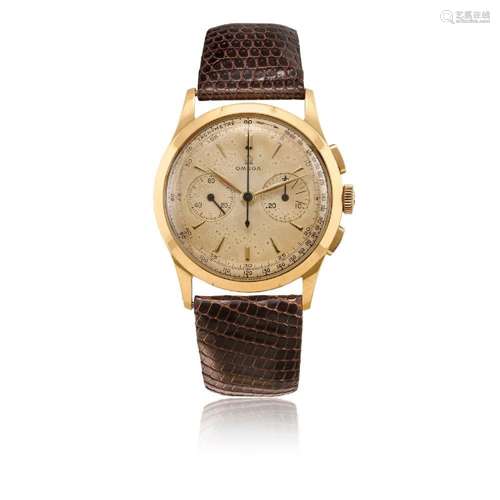 OMEGA CHRONOGRAPH REF. 2872 IN GOLD, CIRCA 1956