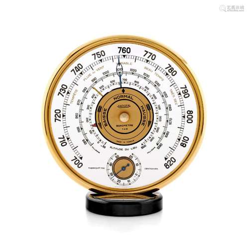 JAEGER DESK BAROMETER, 30s