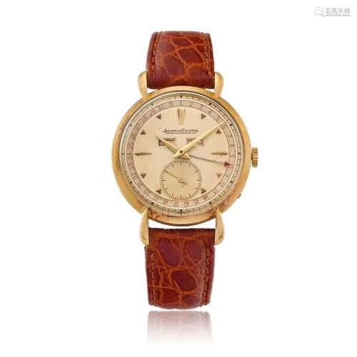 JAEGER-LECOULTRE TRIPLE CALENDAR REF. 2721 IN GOLD, 50s