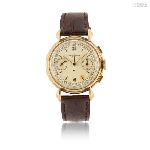 VACHERON & CONSTANTIN CHRONOGRAPH REF. 4178 IN GOLD, CIR...