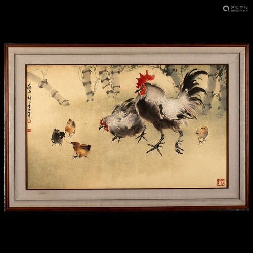 母與雛
Hen and chick

歐豪年(b1935)
Ou Hao-Nian