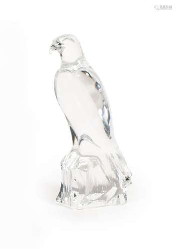 BACCARAT "Aigle" SUJET en cristal moulé signée et ...