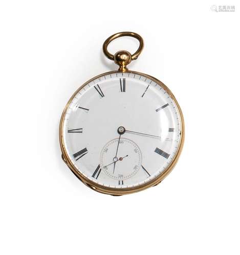 A.H. RODANET. MONTRE CHRONOMETRE DE GOUSSET en or jaune 18 c...