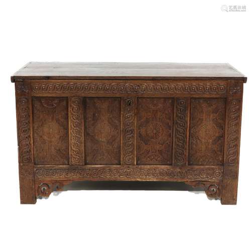 An Oak 18th Century Cabinet