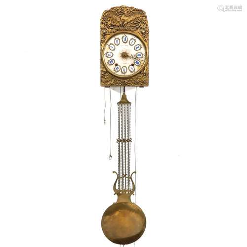 A 19th Century Comtoise Clock