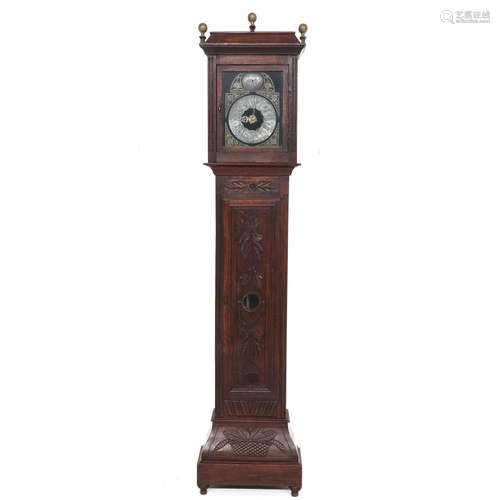 A Standing Clock Signed C.I. LeRoy a Gesves