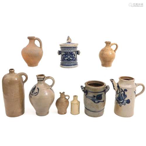 A Collection of Pottery