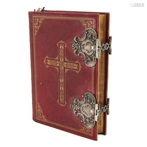 A Missal with Silver Clasp 1858