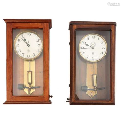 A Lot of 2 Electric Wall Clocks