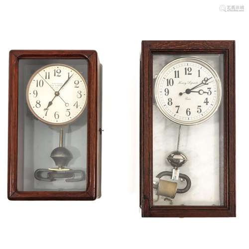 A Lot of 2 Electric Wall Clocks