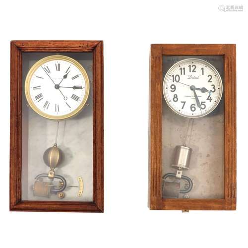 A Lot of 2 Electric Wall Clocks