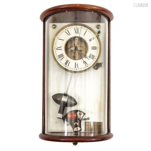 An Electric Wall Clock Signed R. Rossignole 1933