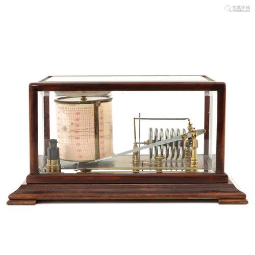 A Barograph in Vitrine