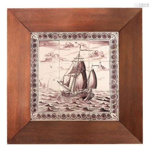 An 18th Century Tile Tableau