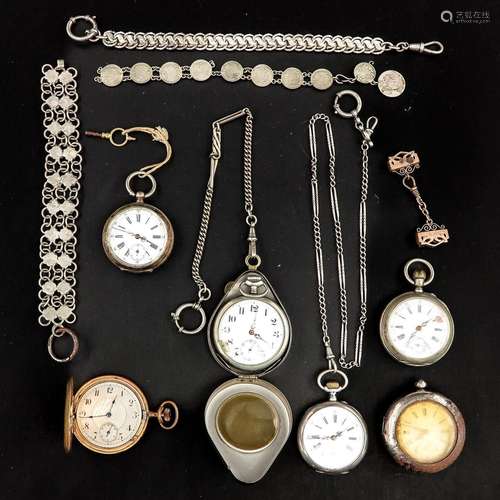 A Collection of Watches and  Accessories