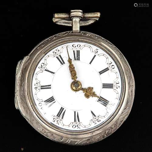 An 18th Century Pocket Watch Signed Matt Holland London