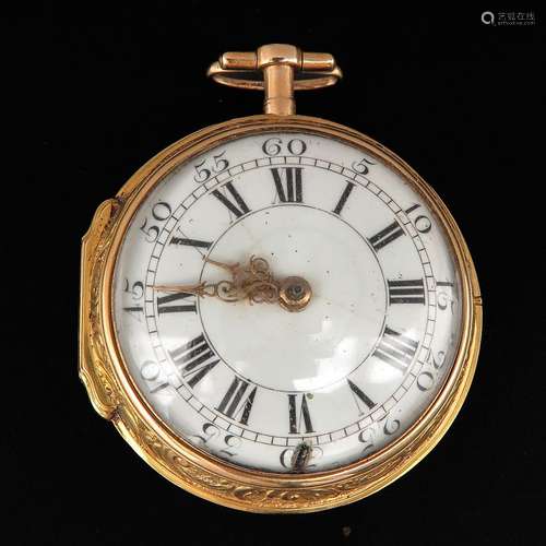 An 18th Century 18KG Pocket Watch Signed John Wilter London