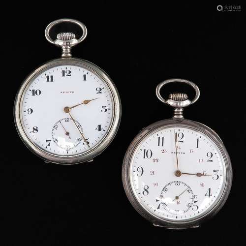 A Lot of 2 Pocket Watches