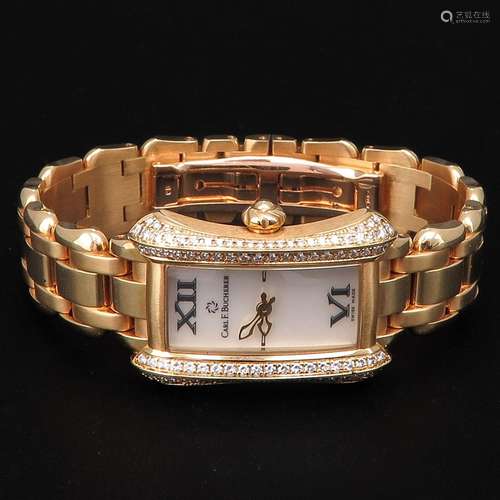 A Ladies 18KG Carl F. Bucherer Watch