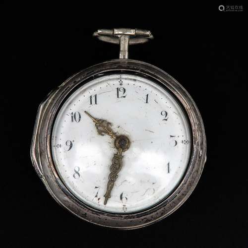 An 18th Century Silver Pocket Watch