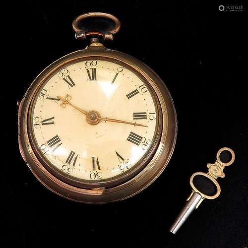 An 18th Century Pocket Watch Signed John Holmes