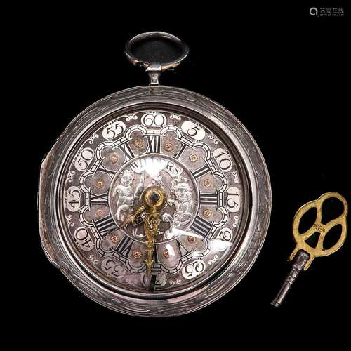 An 18th Century Pocket Silver Watch Signed Wilders London