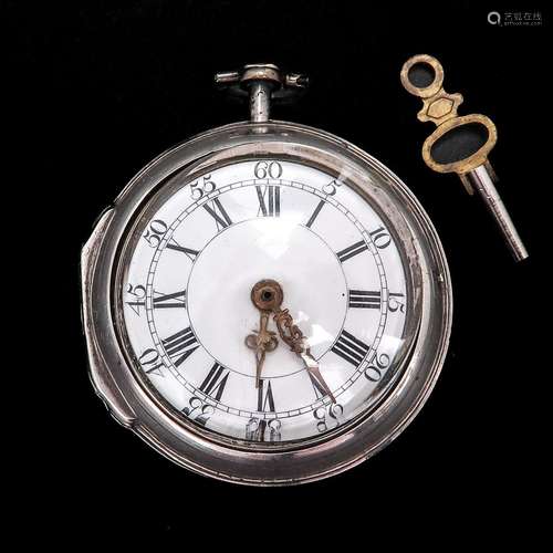 An 18th Century Pocket Watch Signed Webster London