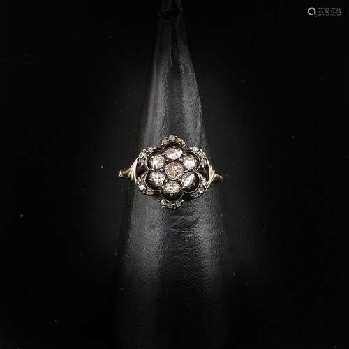 A Ladies 19th Century Diamond Ring