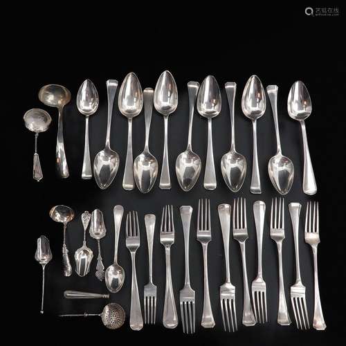 A Lot of Dutch Silver Cutlery