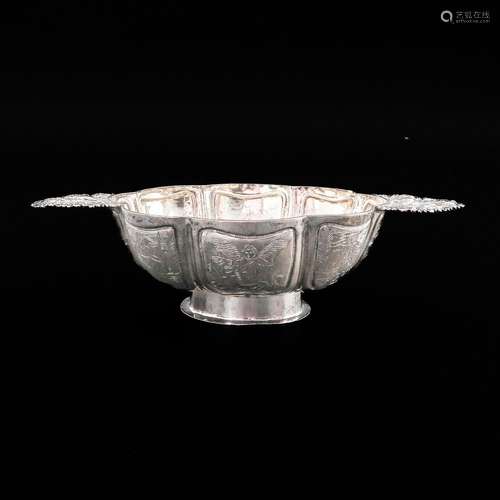 A Silver Brandy Bowl