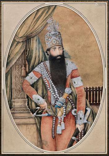 Portrait de Fath'Ali Shah Qajar