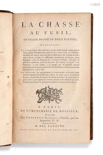 [CHASSE] MAGNÉ de MAROLLES Gervais-François (1727-1795).