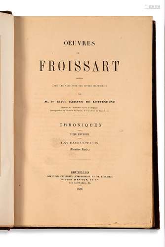 FROISSART (Jean).