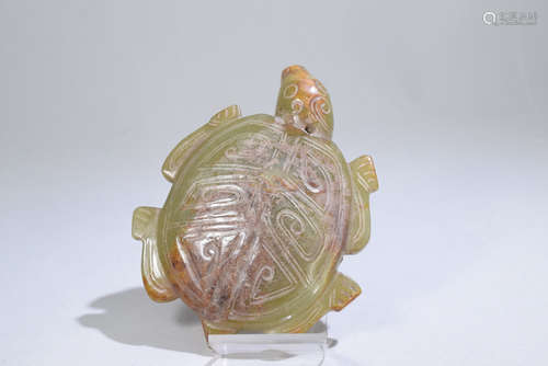 Jade Turtle Ornament