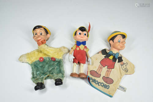 Vintage Pinocchio Figure Toys