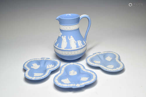 Wedgwood Plate with Pitcher