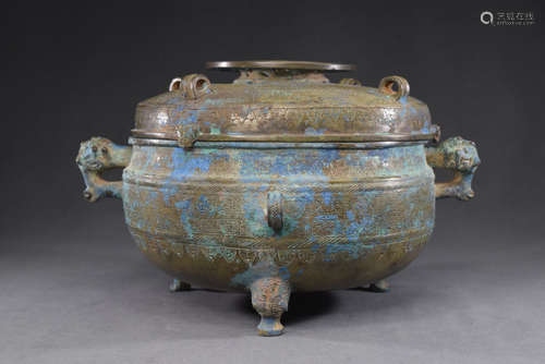 Chinese Bronze Pot