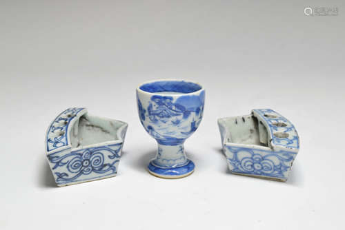 Group of Blue and White Porcelain