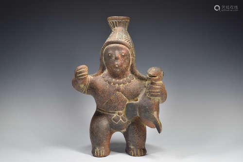 Pottery Man Figure