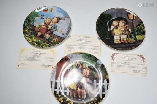 Three Hummel Plates