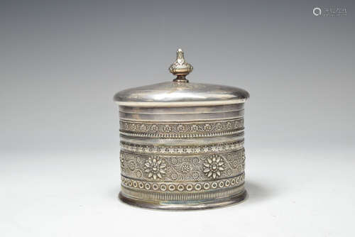 Tiffany & Co Sterling Silver Jar with Lid