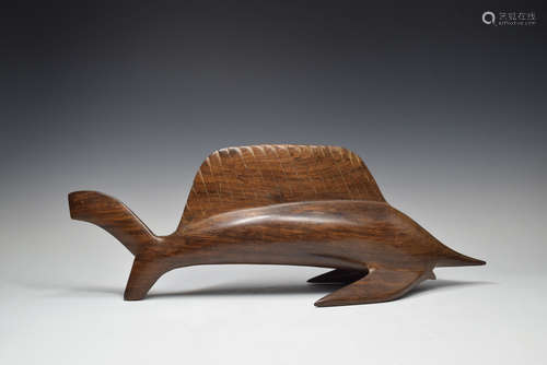 Wood Fish Figure