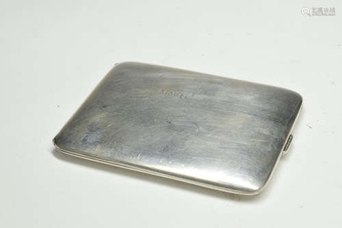 Sterling Silver Cigarette Case