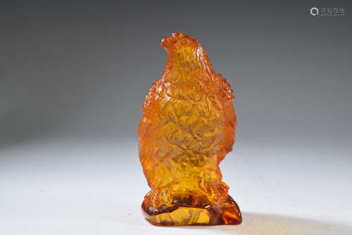 Amber Eagle Miniature Figure