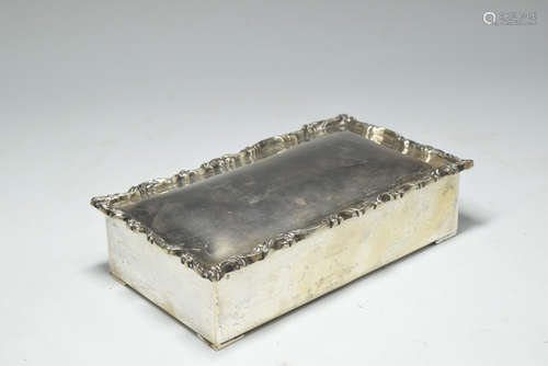 Sterling Silver Cigar Rectangle Box