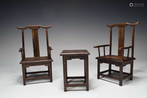 Wood Furniture Miniature Set