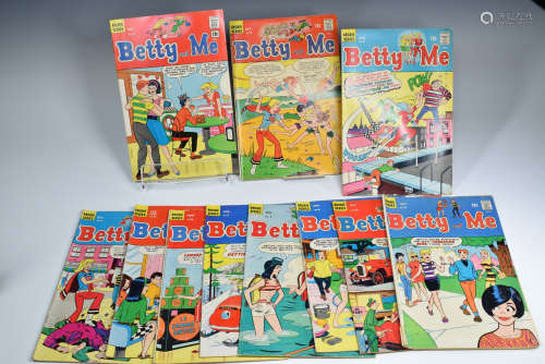Group of Vintage Betty and Me Comic Book